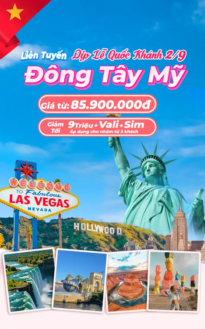 tour mỹ