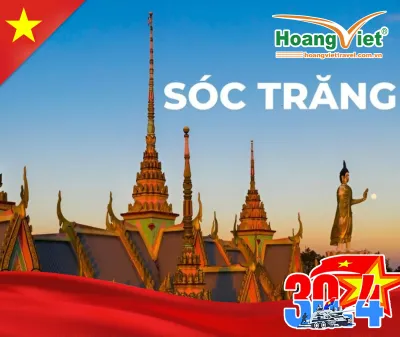 CHƯƠNG TRÌNH DỊP LỄ 30/4 HÀ NỘI – CẦN THƠ – SÓC TRĂNG – BẠC LIÊU CÀ MAU – ĐẤT MŨI – TIỀN GIANG – BẾN TRE  TÂY NINH – SÀI GÒN – HÀ NỘI  BAY VIETNAM AIRLINES 