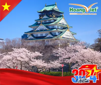 KHÁM PHÁ CUNG ĐƯỜNG VÀNG NHẬT BẢN -  RỰC RỠ SẮC HOA NO SHOPPING BAY VIETNAM AIRLINES