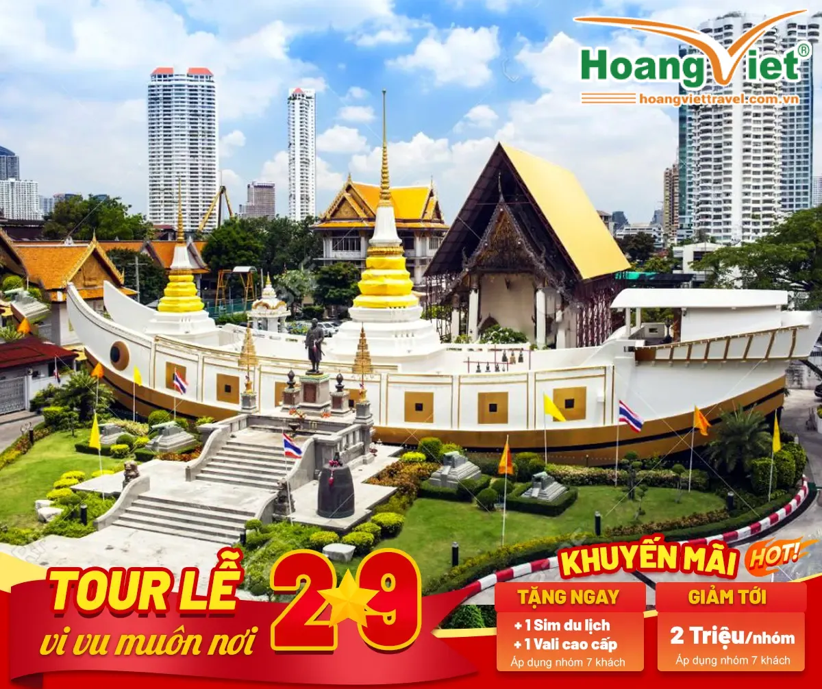 CHƯƠNG TRÌNH DU LỊCH: BANGKOK – PATTAYA- ĐẢO CORAL – SHOW ALCAZAR – BAIYOKE SKY 5 NGÀY 4 ĐÊM BAY VIETNAM AIRLINES (BAY CHIỀU) du-lich-thai-lan-hoangviettravel