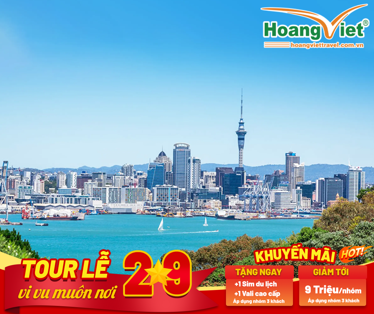 du lịch New Zealand lễ 2/9 - hoangviettravel