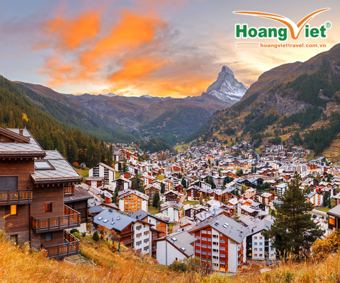 chi phí đi du lịch thụy sĩ mùa thu - hoàng việt travel