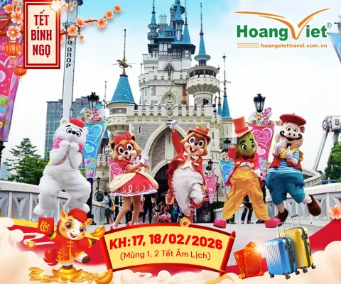 CHÀO NĂM MỚI 2026 TẠI XỨ SỞ KIM CHI - SEOUL - LOTTE WORLD - TRƯỢT TUYẾT ELYSIAN- HÁI DÂU- THÁP NAM SAN