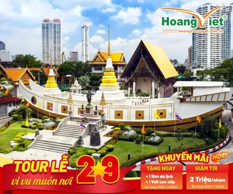 CHƯƠNG TRÌNH DU LỊCH: BANGKOK – PATTAYA- ĐẢO CORAL – SHOW ALCAZAR – BAIYOKE SKY 5 NGÀY 4 ĐÊM BAY VIETNAM AIRLINES (BAY CHIỀU)