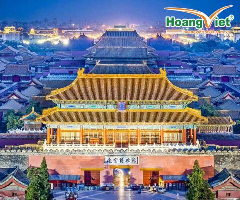  CHƯƠNG TRÌNH KHÔNG CÓ ĐIỂM MUA SẮM BẮT BUỘC BẮC KINH – VẠN LÝ TRƯỜNG THÀNH – CỐ CUNG BAY CHINA AIR - CA 