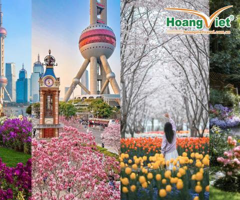 CHƯƠNG TRÌNH KHÔNG CÓ ĐIỂM MUA SẮM BẮT BUỘC THƯỢNG HẢI – HÀNG CHÂU – TÂY Ô TRẤN - FREEDAY  BAY AIR CHINA 