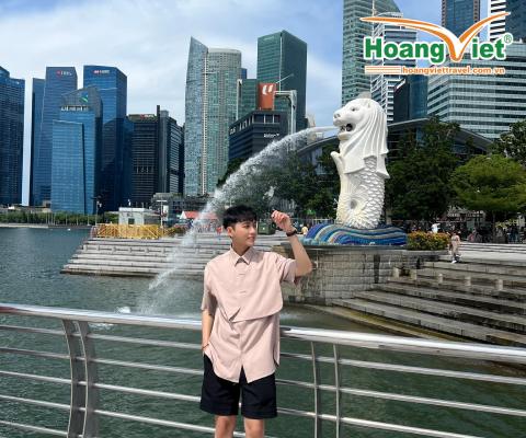 CHƯƠNG TRÌNH THAM QUAN ĐẤT NƯỚC SINGAPORE - QUỐC ĐẢO SƯ TỬ BIỂN 