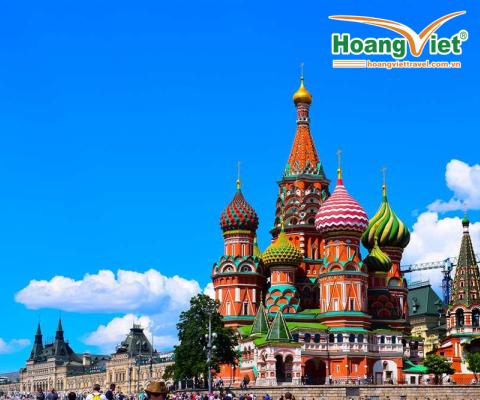 CHƯƠNG TRÌNH TOUR NGA – BAY THẲNG VIETNAM AIRLINES HÀ NỘI – MATXCOVA   ST. PETERSBURG – HÀ NỘI 