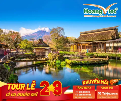 CUNG ĐƯỜNG VÀNG NHẬT BẢN 2025 MÙA HÈ NGẬP TRÀN TRẢI NGHIỆM BAY VIETNAM AIRLINES BAY VIETNAM AIRLINES 