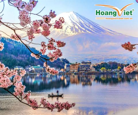 CUNG ĐƯỜNG VÀNG NHẬT BẢN NGẮM HOA ANH ĐÀO SỚM & KẾT HỢP TRƯỢT TUYẾT NO SHOPPING 2026 BAY VIETNAM AIRLINES