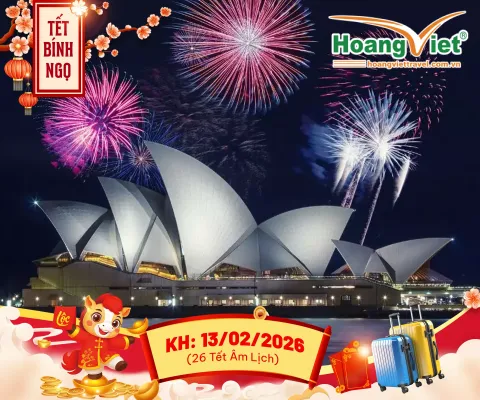 ĐÓN NĂM MỚI HÀ NỘI – SYDNEY – CANBERRA – MELBOURNE – HÀ NỘI BAY VIETNAM AIRLINES
