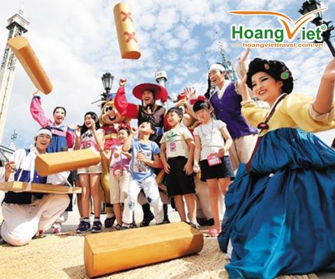 ĐÓN NĂM MỚI TẠI HÀN QUỐC HÀ NỘI - SEOUL - NAMI - LOTTE WORLD - TRƯỢT TUYẾT ELYSIAN BAY JEJU AIR 