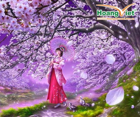 ĐÓN TẾT NGUYÊN ĐÁN GIỮA SẮC HỒNG ANH ĐÀO SỚM TOKYO – PHÚ SĨ – KYOTO – OSAKA NO SHOPPING BAY VIETNAM AIRLINES