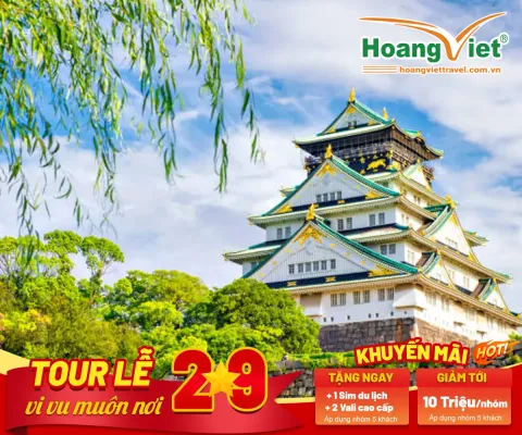DU LỊCH NHẬT MÙA HÈ HÀ NỘI – TOKYO – NÚI PHÚ SĨ – NAGOYA – KYOTO – OSAKA – HÀ NỘI BAY ALL NIPPON AIRWAYS 