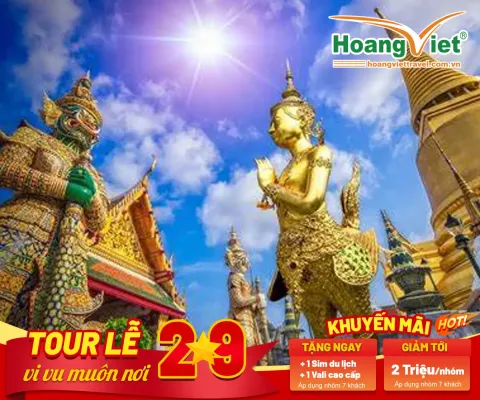 DU LỊCH THÁI LAN 2025 HÀ NỘI - BANGKOK – PATTAYA- JOMTIEN BEACH – NOONG NUCH - HÀ NỘI BAY THAI AIR ASIA