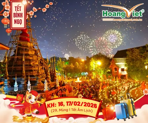 DU LỊCH THÁI LAN TẾT NGUYÊN ĐÁN 2026 HÀ NỘI - BANGKOK – PATTAYA- ĐẢO CORAL – SHOW ALCAZAR – BAIYOKE SKY - HÀ NỘI BAY VIETJET AIR (BAY CHIỀU)  