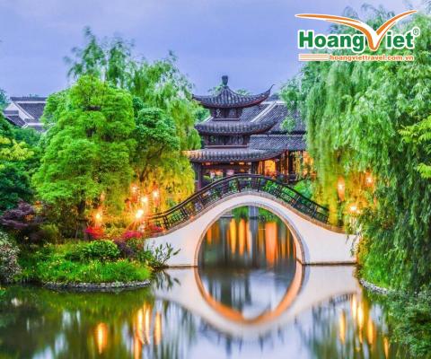 DU LỊCH TRUNG QUỐC  THƯỢNG HẢI – Ô TRẤN – HÀNG CHÂU – BẮC KINH BAY AIR CHINA 