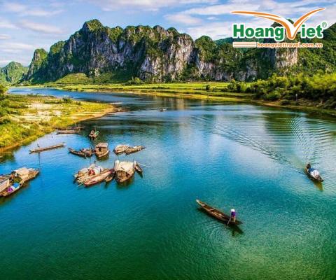 HÀ NỘI - QUẢNG BÌNH - ĐỘNG PHONG NHA –  BÃI ĐÁ NHẢY  - HANG TÁM CÔ 