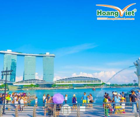 HÀ NỘI – SINGAPORE – GARDEN BY THE BAY –  – TẮM BIỂN TRÊN ĐẢO SENTOSA - JEWEL – HÀ NỘI