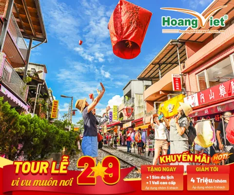 HÀNH TRÌNH KHÁM PHÁ CAO HÙNG - ĐÀI TRUNG - ĐÀI BẮC BAY VIETJET AIR 