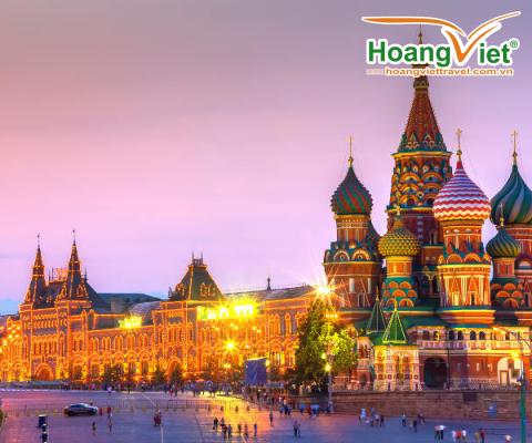 HÀNH TRÌNH KHÁM PHÁ NƯỚC NGA VĨ ĐẠI HÀ NỘI - MATXCOVA - ST. PETERSBURG DUBAI – HÀ NỘI BAY EMIRATES AIRLINES 