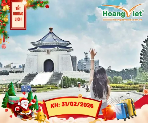 KHÁM PHÁ ĐÀI LOAN 5 NGÀY 4 ĐÊM BAY VIETJET AIR 