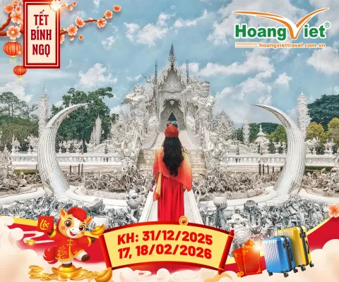 KHÁM PHÁ ĐÓA HỒNG PHƯƠNG BẮC THÁI LAN: CHIANG MAI – CHIANG RAI 5 NGÀY 4 ĐÊM BAY THAI AIRASIA 