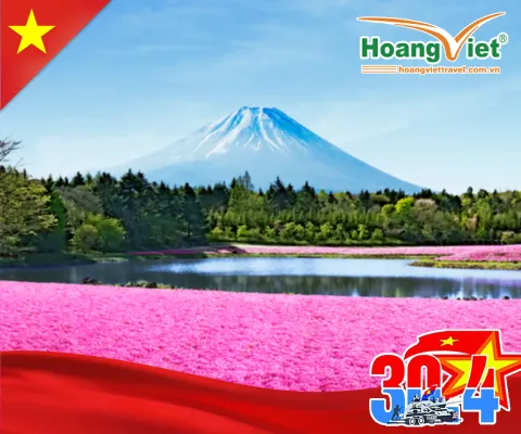 KHÁM PHÁ NHẬT BẢN DỊP LỄ 30/04/2026 HÀ NỘI- NAGOYA-NARA–NAGOYA- KYOTO – NÚI PHÚ SĨ – LỄ HỘI HOA CHI ANH- TOKYO BAY VIETJET AIR