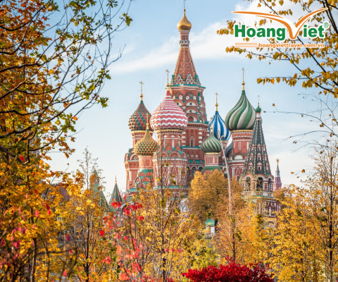 KHÁM PHÁ XỨ SỞ BẠCH DƯƠNG THU 2026 HÀ NỘI – MATXCOVA   ST. PETERSBURG – HÀ NỘI BAY VIETNAM AIRLINES 