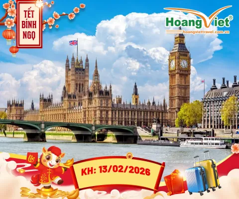 KỲ QUAN NƯỚC ANH HÀNH TRÌNH DI SẢN VÀ NHỮNG TUYỆT TÁC VƯỢT THỜI GIAN ENGLAND - SCOTLAND - WALES BAY EMIRATES 5*