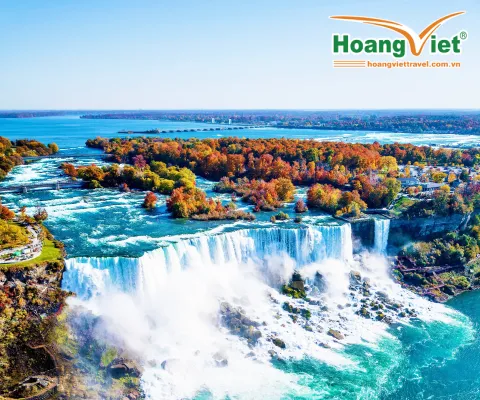 LIÊN TUYẾN ĐÔNG TÂY HOA KỲ 2025 NHỮNG CUNG ĐƯỜNG TỰ DO VÀ TRI THỨC THÁC NIAGARA FALLS HÙNG VỸ BAY EVA AIR 5 SAO 