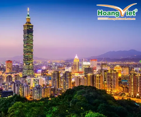 TAIWAN - ĐÀI BẮC - ĐÀI TRUNG - CAO HÙNG BAY VIETJET AIR