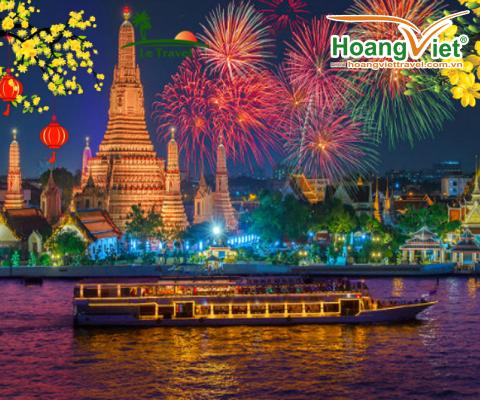 THÁI LAN DỊP TẾT NGUYÊN ĐÁN 2025 BAY THÁI AIR ASIA TỐI - TỐI