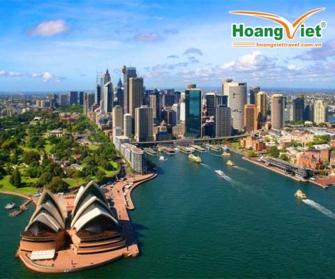 TOUR DU LỊCH ÚC: MELBOURNE- CANBERRA - SYDNEY 