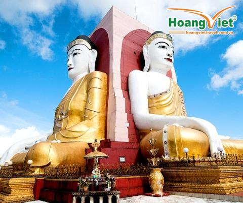 TOUR MYANMAR: YANGON – BAGO – GOLDEN ROCK 4N3Đ BAY VJ