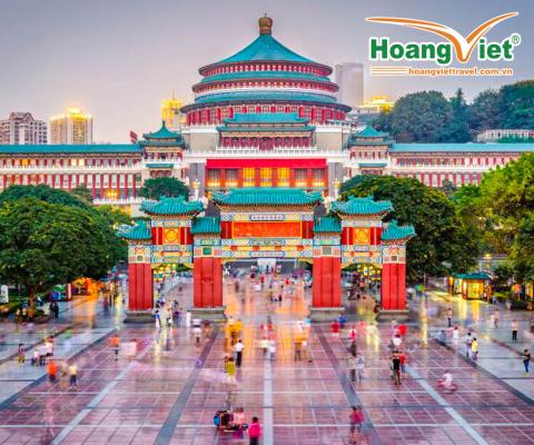 TRẢI NGHIỆM SẮC MÀU TRUNG HOA TRÙNG KHÁNH - MAO ĐÀI TRẤN BAY COLORFUL GUIZHOU AIRLINES   