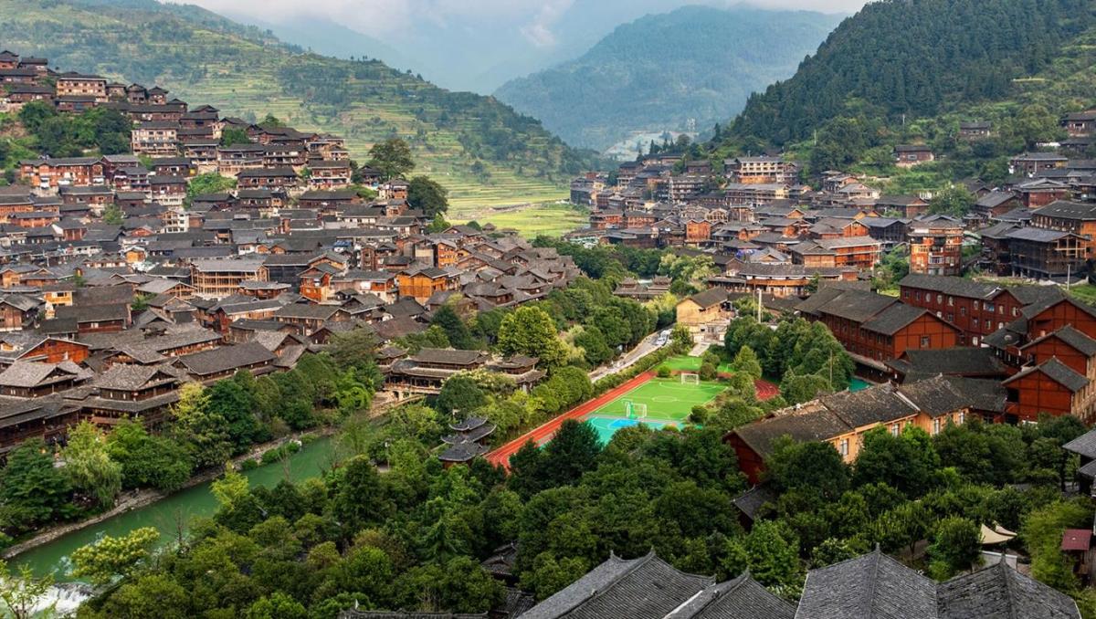 Miêu Trại Tây Giang (Thiên Hộ Miêu Trại) , Làng Miêu lớn nhất Trung Quốc