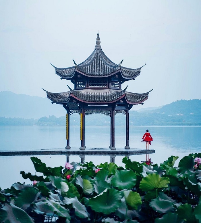 Ngất ngây trước vẻ đẹp như thiên đường hạ giới ở Tây Hồ Hàng Châu