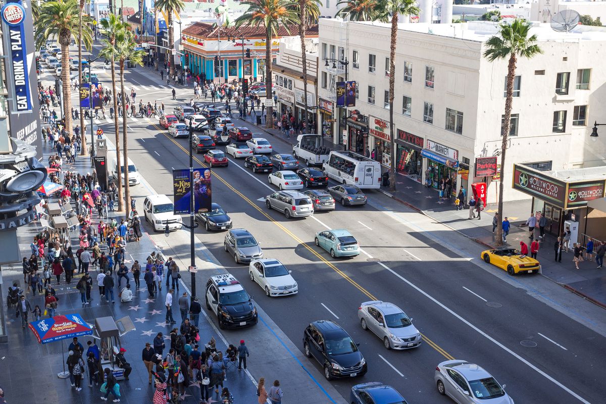 Hollywood Walk of Fame in Los Angeles