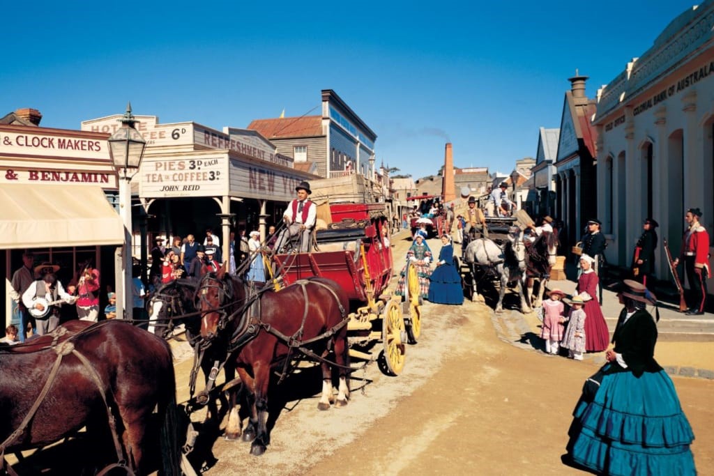 SOVEREIGN HILL - TÌM VỀ LỊCH SỬ VÙNG ĐẤT VÀNG