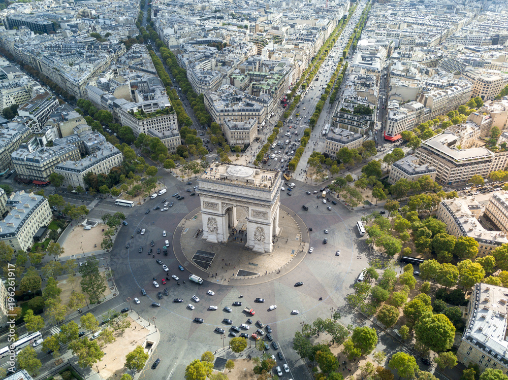 Sơ lược về lịch sử của Khải Hoàn Môn Paris (Paris 'Arc de Triomphe)