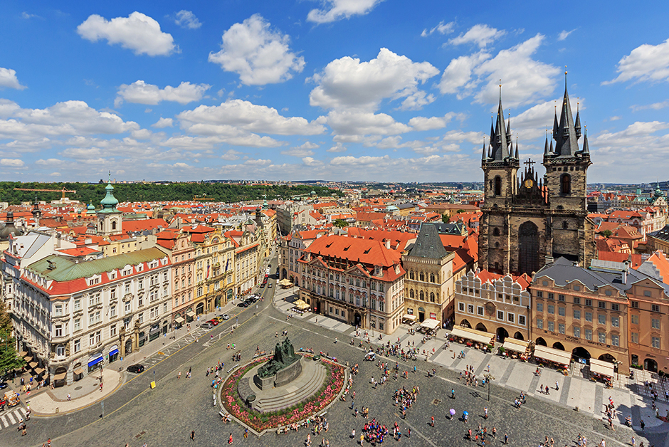 Quảng trường Staromestske Namesti - staroměstské náměstí/old town square |  Yeudulich