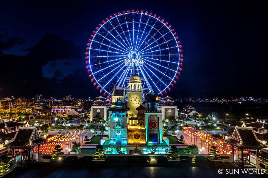 Vòng quay Sun Wheel tại Asia Park - Niềm tự hào của Đà Nẵng!