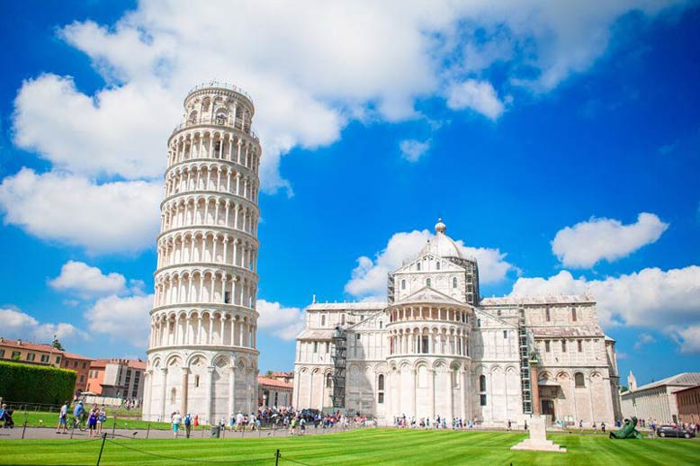 Tháp nghiêng Pisa ở đâu? vì sao tháp bị nghiêng, nghiêng bao nhiêu độ?