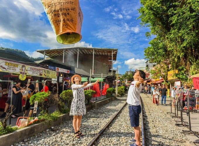 Phố cổ Thập Phần ở Đài Loan có gì đặc biệt?