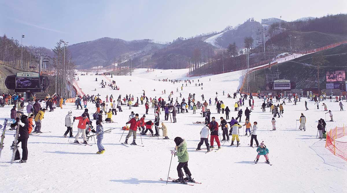 Tour Trượt Tuyết Elysian Gangchon Ski Resort Từ Seoul Giá Rẻ