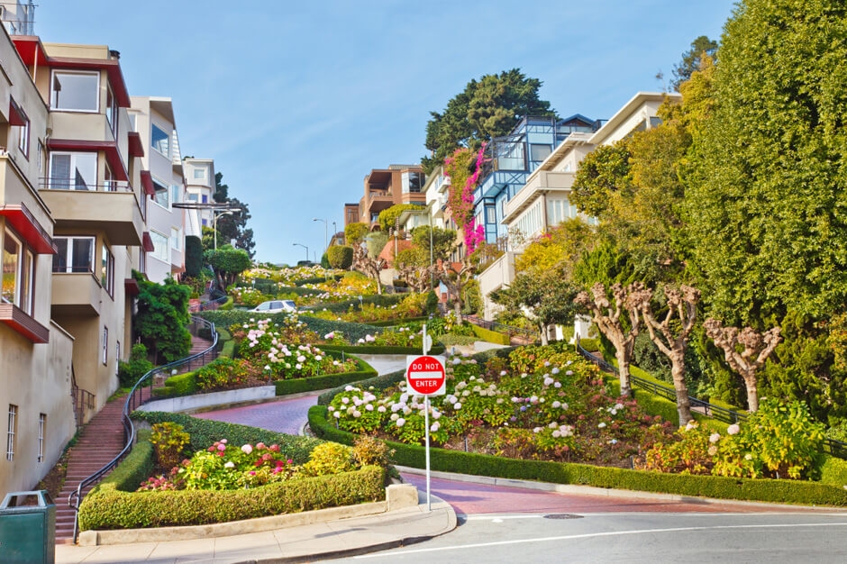 Đường hoa Lombard - Tuyệt tác uốn lượn giữa lòng San Francisco