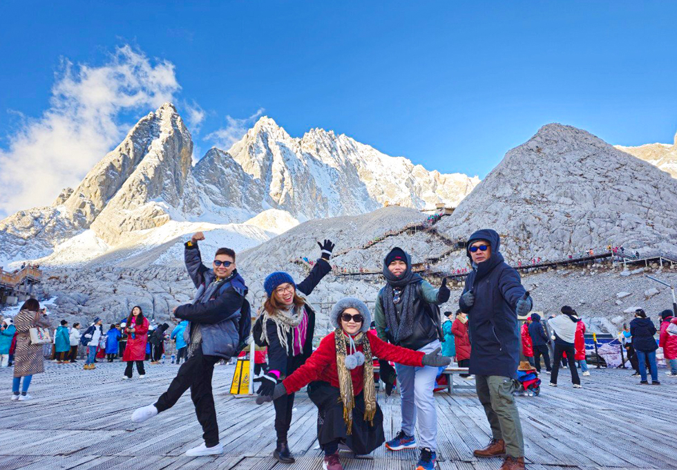Ngọc Long Tuyết sơn - hoangviettravel